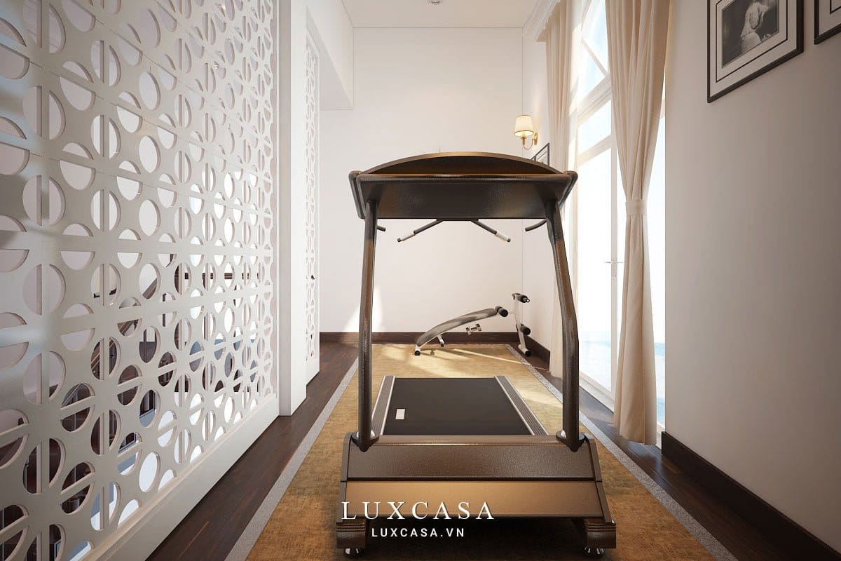 Thiết kế nội thất biệt thự tân cổ điển nhà chú Hùng 12 Thiết kế nội thất biệt thự tân cổ điển