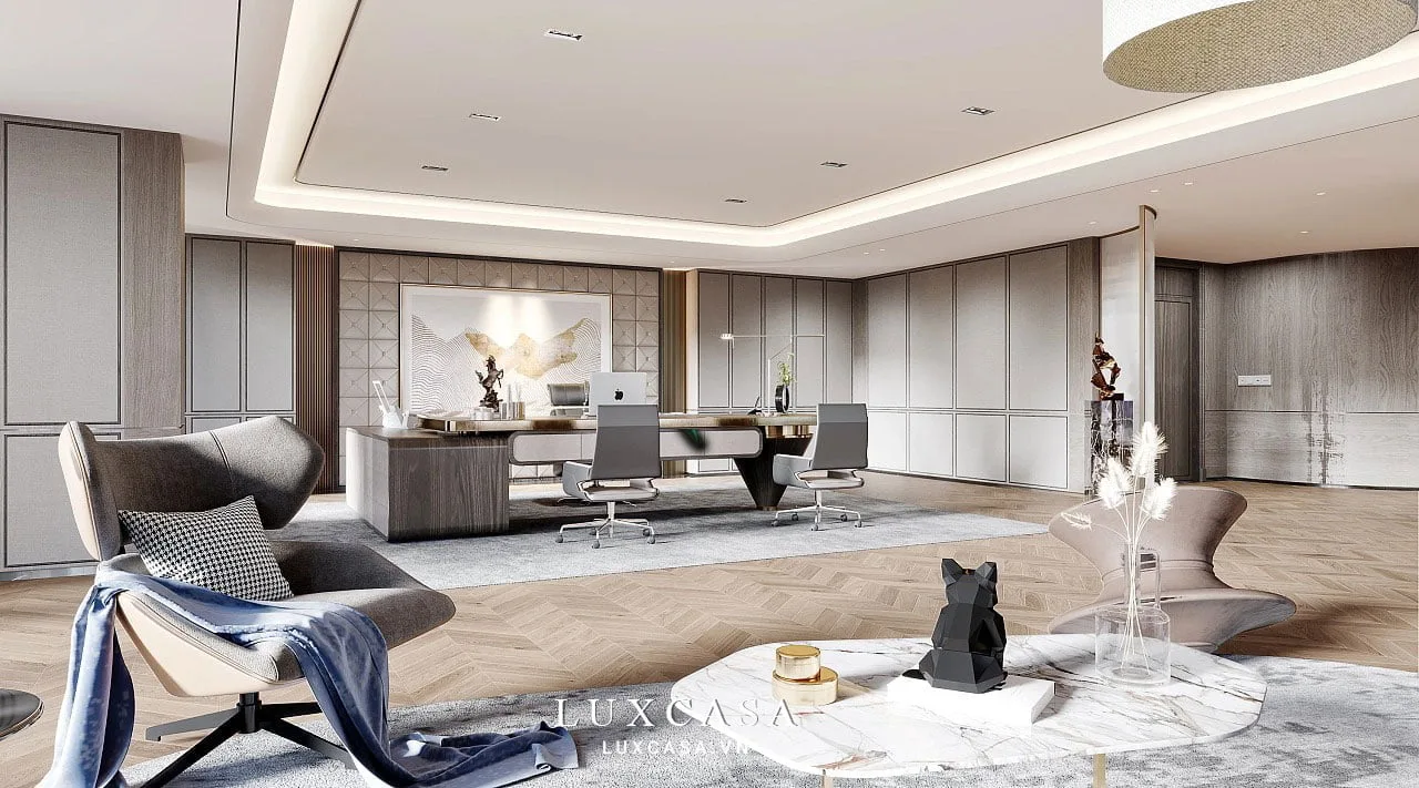 Thiết kế nội thất văn phòng công ty bất động sản
