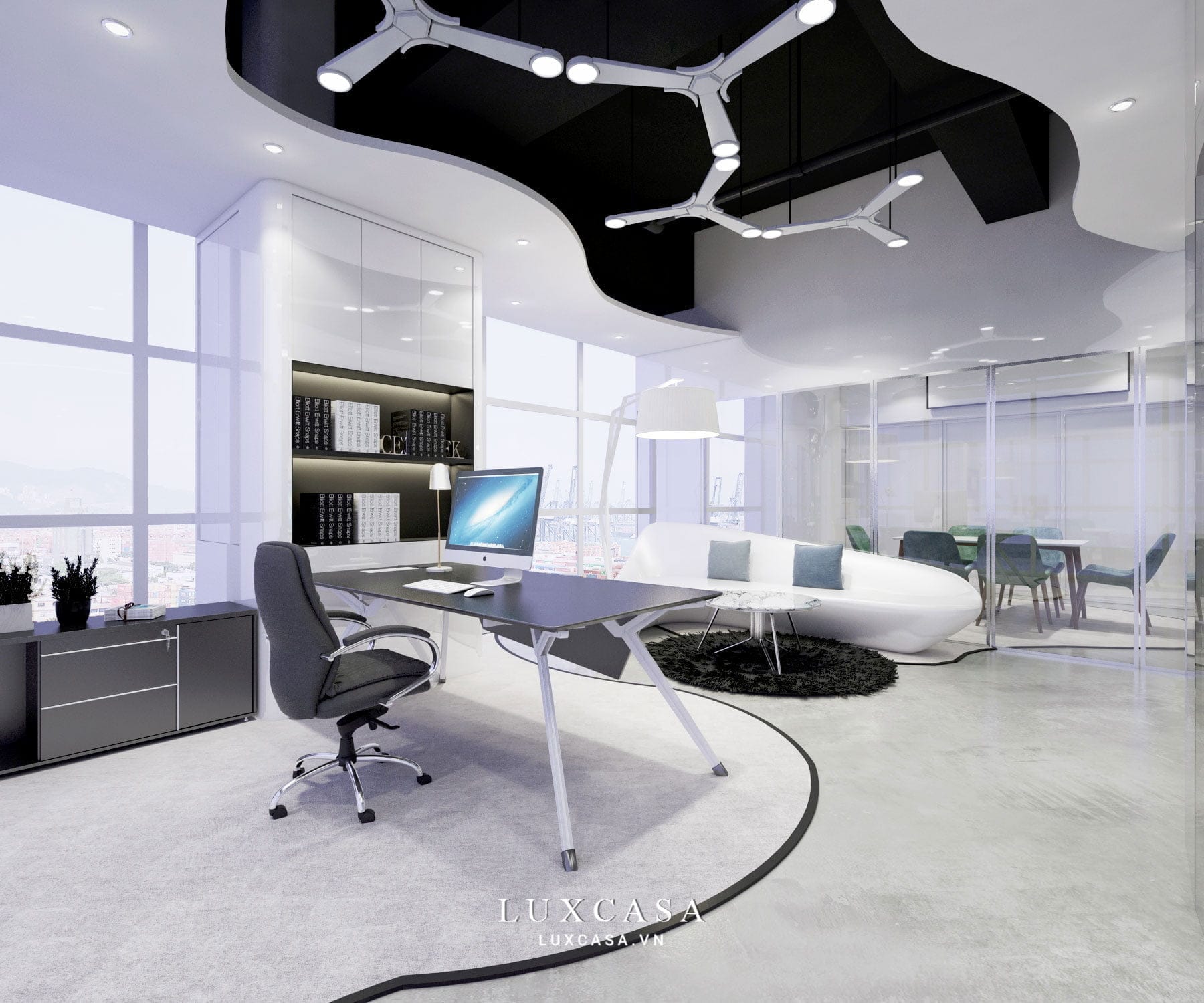 Thiết kế nội thất văn phòng công ty công nghệ
