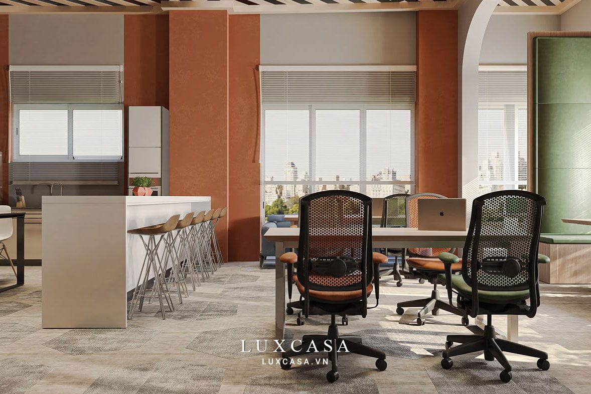 Thiết kế nội thất văn phòng công ty Focus
