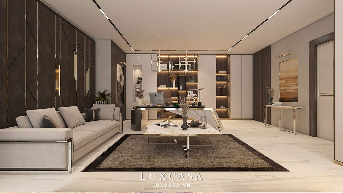 Thiết kế nội thất văn phòng công ty giáo dục