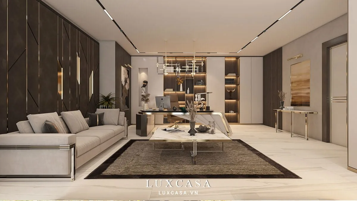 Thiết kế nội thất văn phòng công ty giáo dục