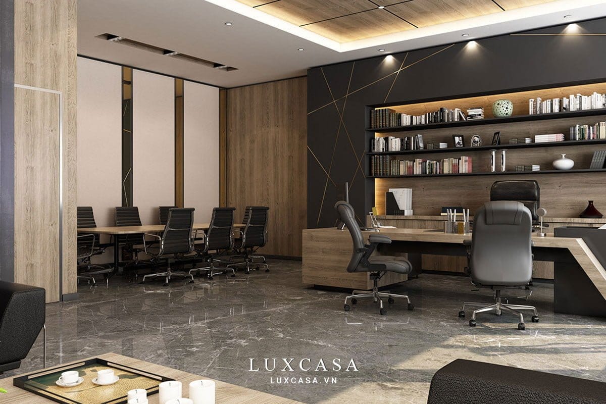 Thiết kế nội thất văn phòng giám đốc đẹp