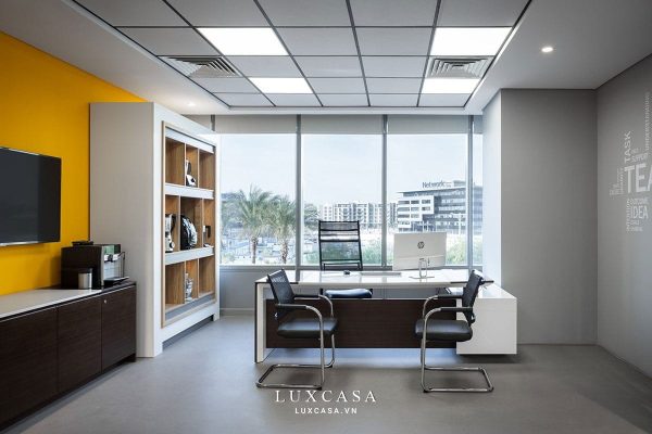 Thiết kế nội thất văn phòng giám đốc công ty BSH