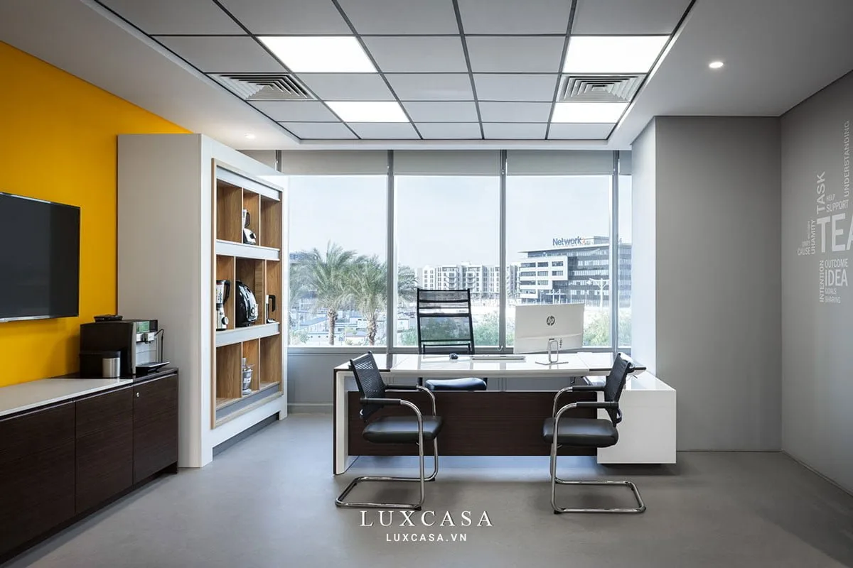 Thiết kế nội thất văn phòng giám đốc công ty BSH