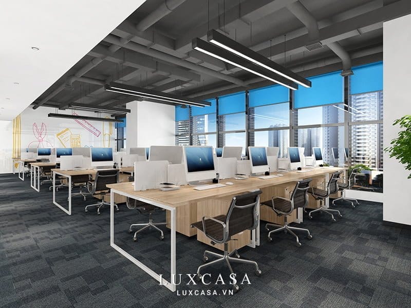 Thiết kế nội thất văn phòng hiện đại