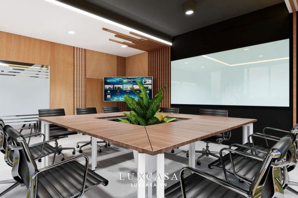 Thiết kế nội thất phòng họp ASDP tiện nghi