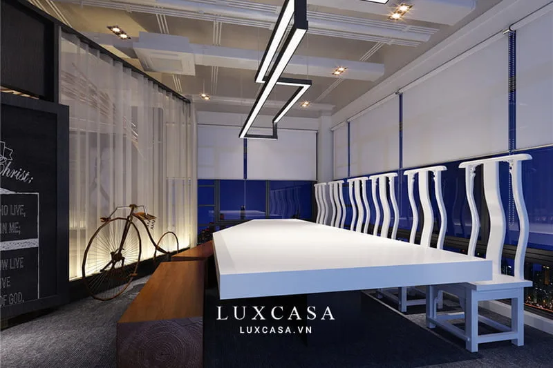 Thiết kế nội văn phòng công ty hiện đại sang trọng