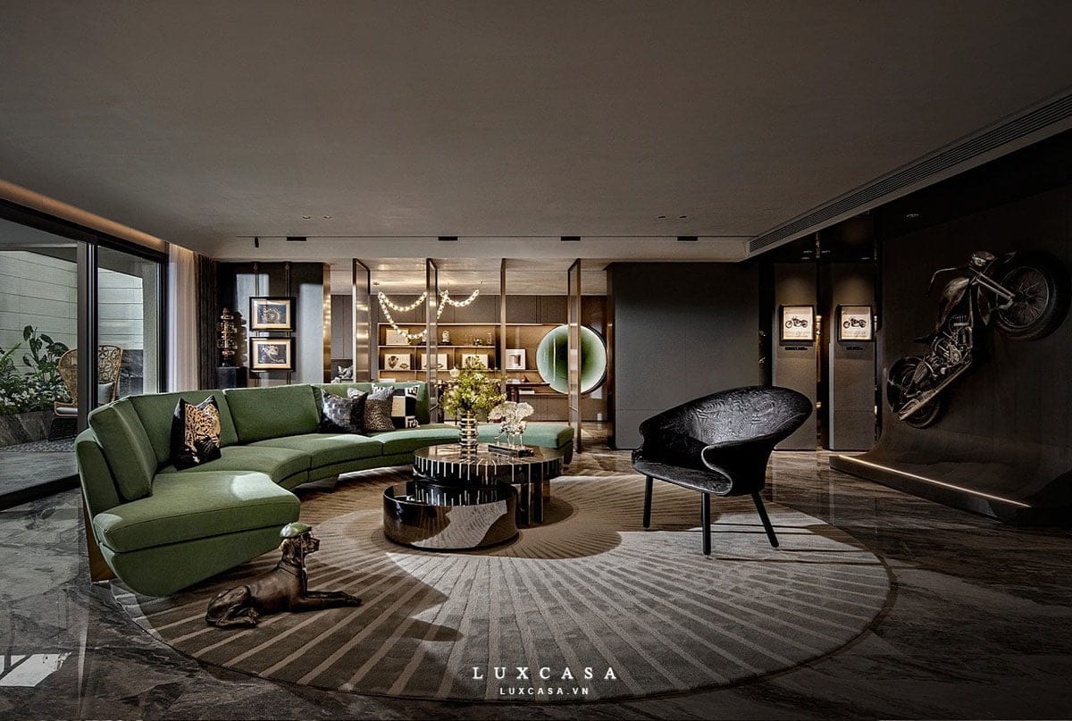 Phòng khách luxury modern