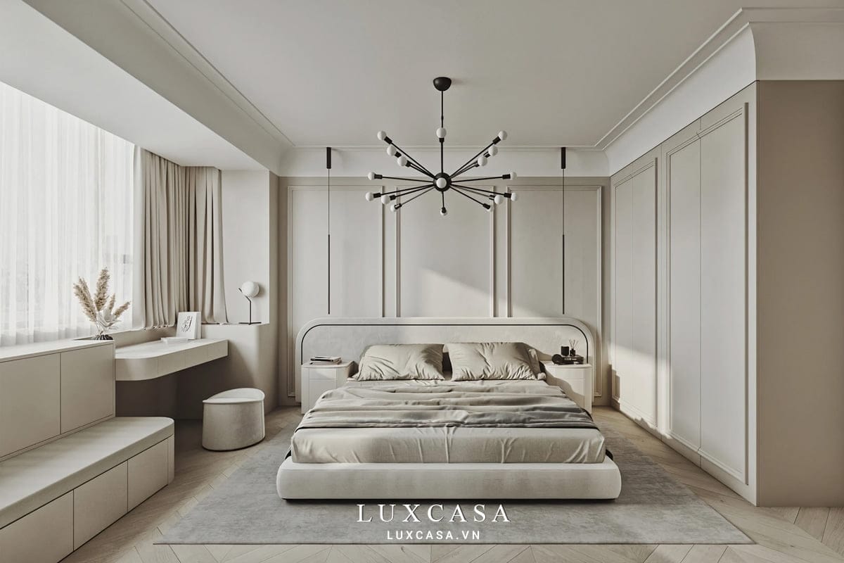 Thiết kế nội thất biệt thự tối giản