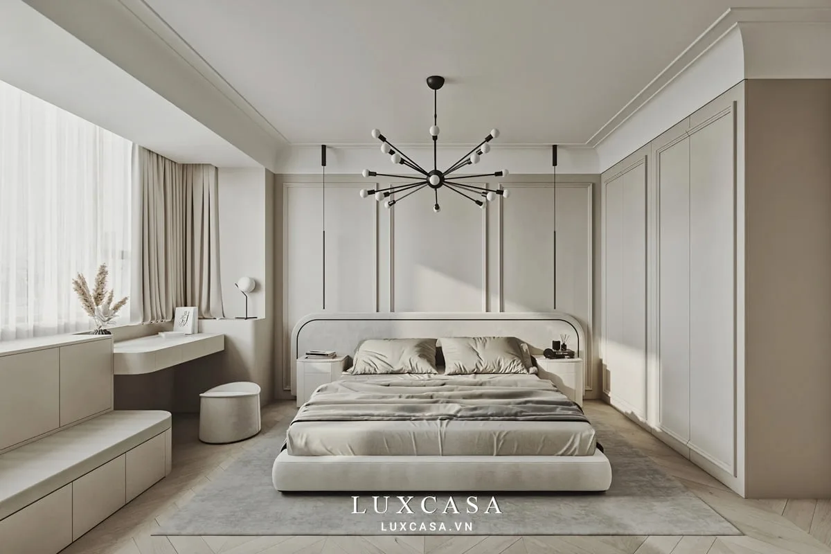 Thiết kế nội thất biệt thự tối giản