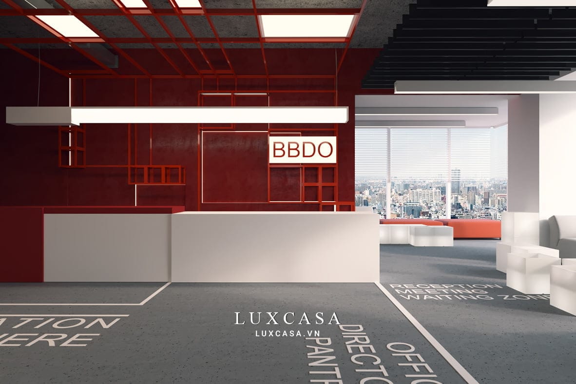 Thiết kế văn phòng công ty BBDO