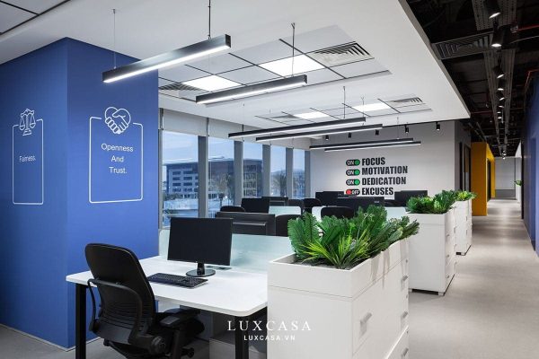 Thiết kế trang trí văn phòng công ty BSH