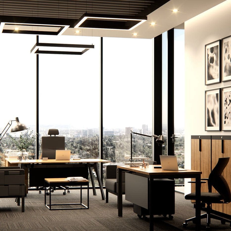 Thiết kế nội thất văn phòng công ty Vascara 5 Một góc làm việc phòng giám đốc Vascara