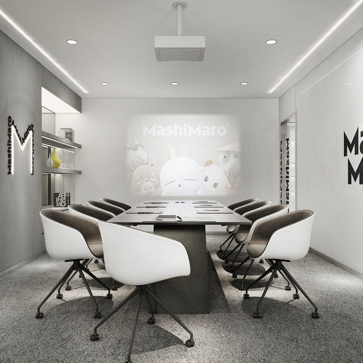 Thiết kế nội thất văn phòng công ty Mashi Maro 2 Thiết kế văn phòng công ty MashiMaro