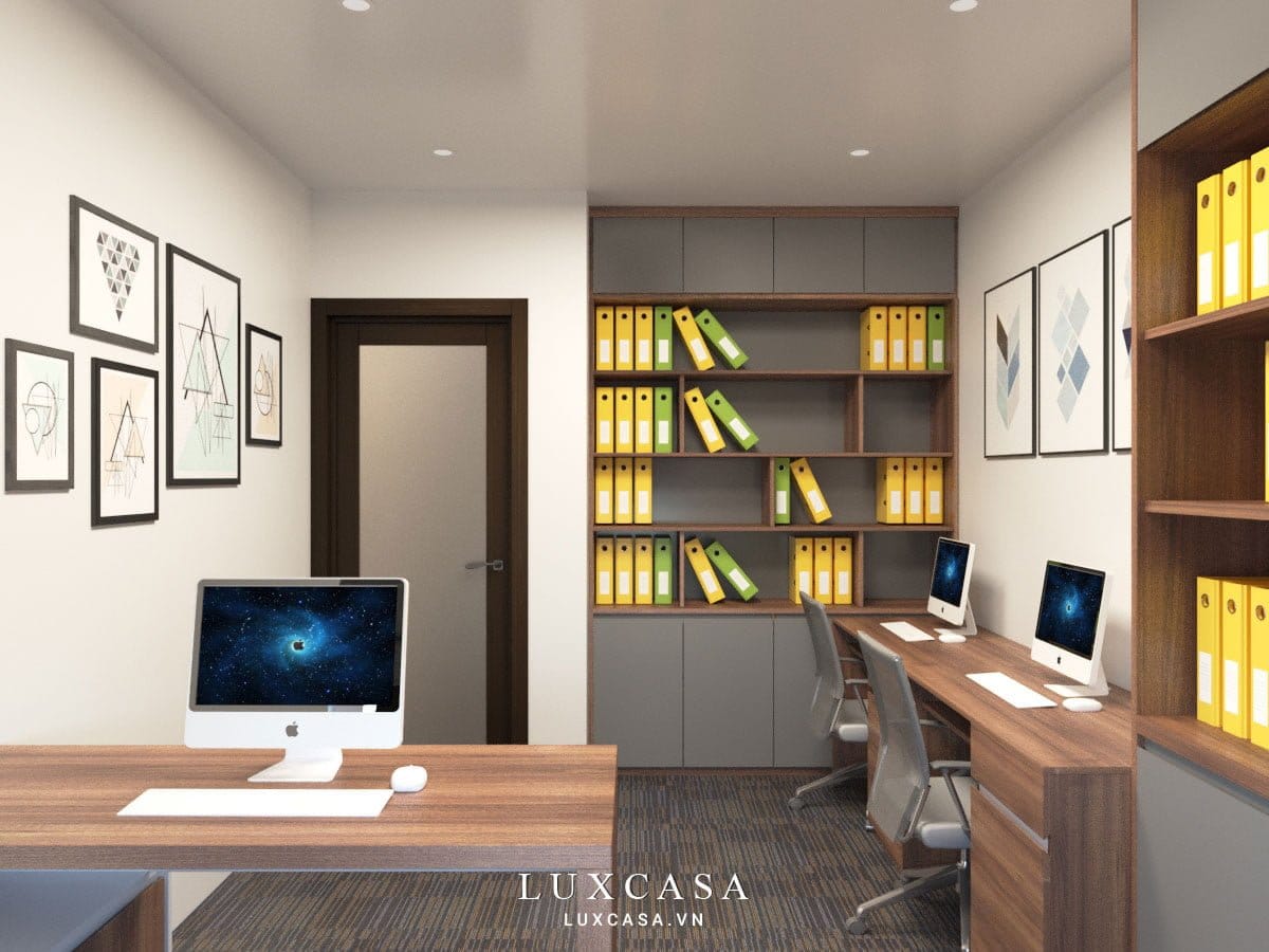 Thiết kế nội thất văn phòng công ty B&T 10 Thiết kế văn phòng kế toán B&T 1