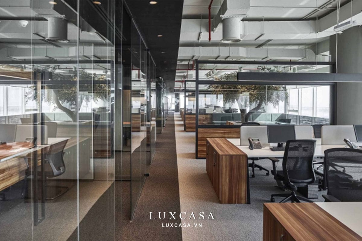 thiet ke van phong khong gian