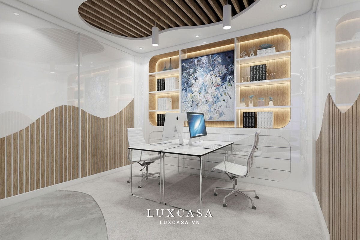Dự án thiết kế văn phòng công ty công nghệ