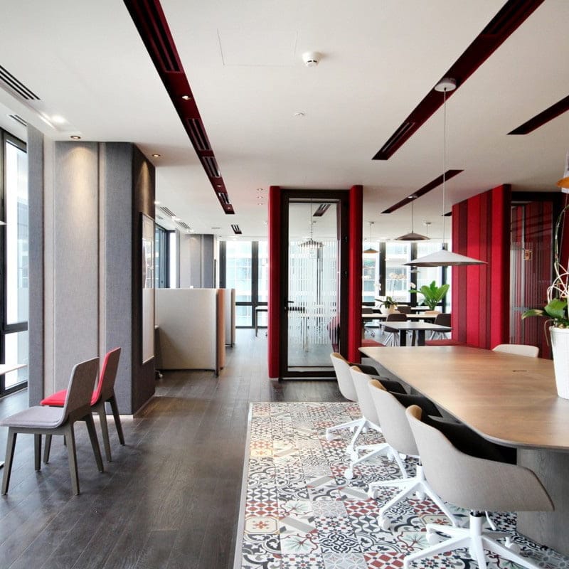 Thiết kế nội thất văn phòng quốc tế