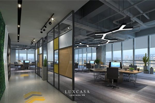 Thiết kế nội thất văn phòng công ty Coludwalk