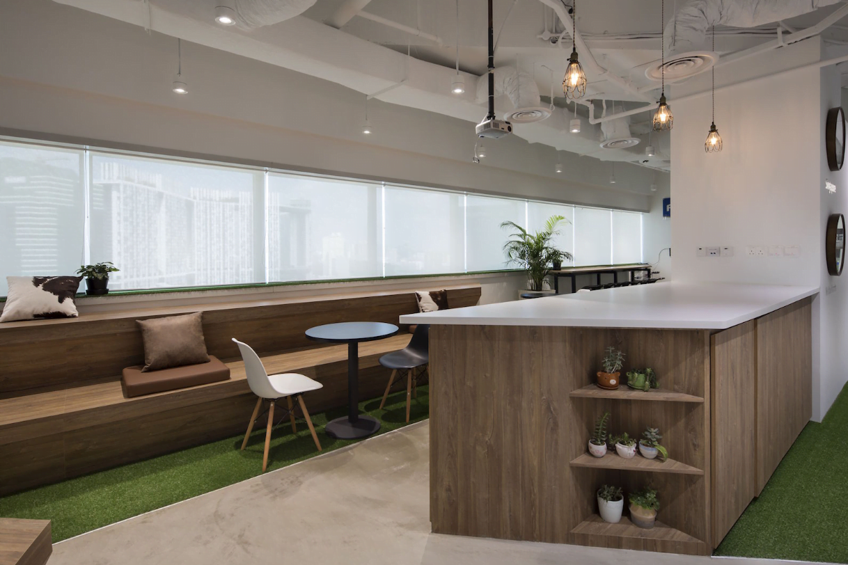 Không gian quầy pantry