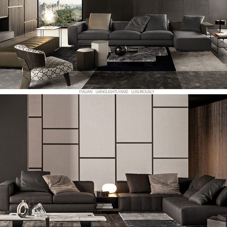 sofa chất liệu vải nỉ 