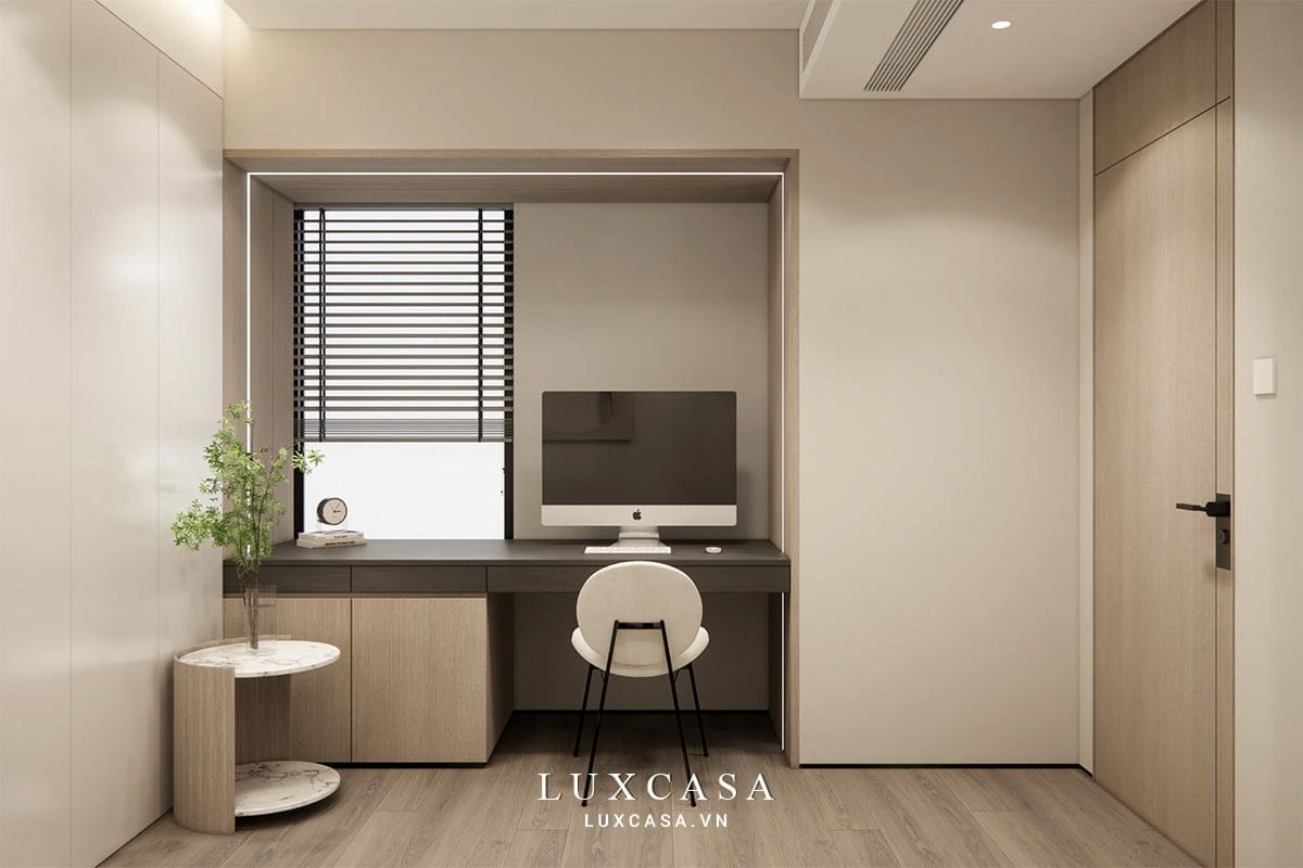 Mẫu thiết kế nội thất chung cư tối giản sang trọng NCC76 17 Thiết kế nội thất chung cư tối giản