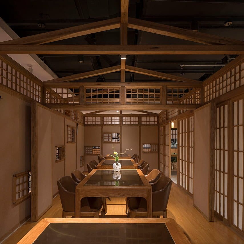 Thiết kế nội thất nhà hàng phong cách nhật bản Wasaba 1 Nhà hàng phong cách nhật bản