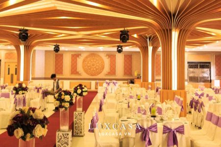 Thiết kế nội thất nhà hàng tổ chức tiệc cưới
