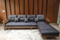 Bộ bàn ghế sofa gỗ SG10 góc chữ L