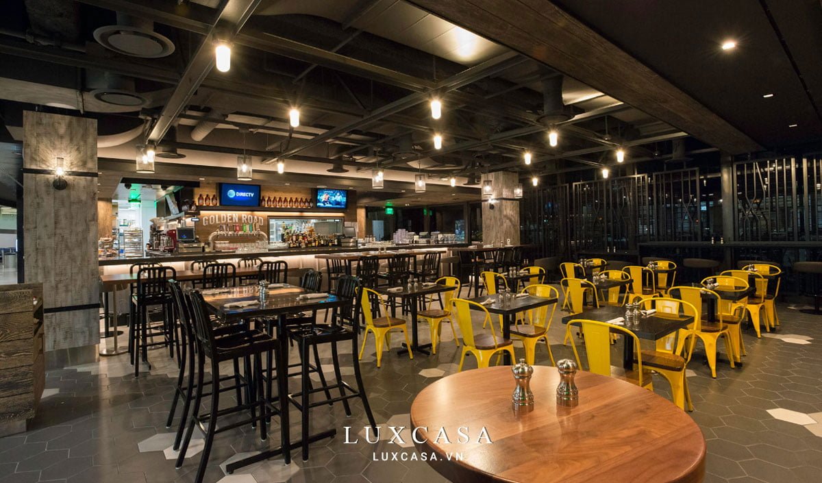 Báo giá thiết kế thi công nội thất nhà hàng 