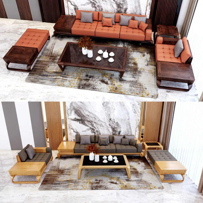 Bộ sofa gỗ SG03