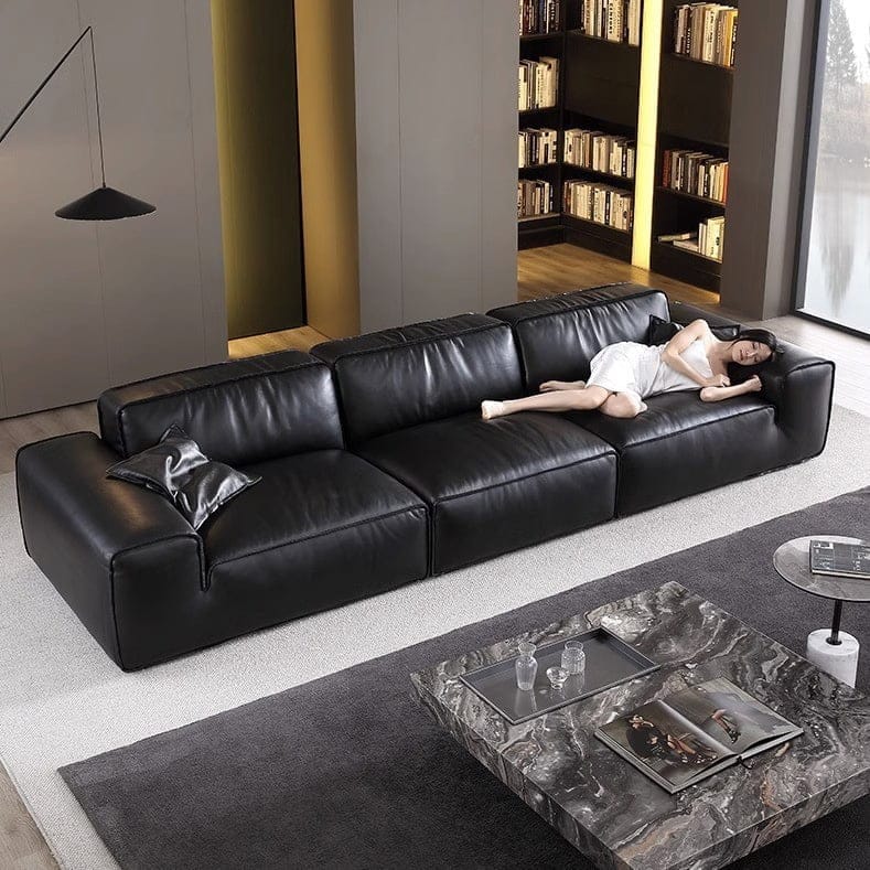 ghế sofa da bò sang trọng