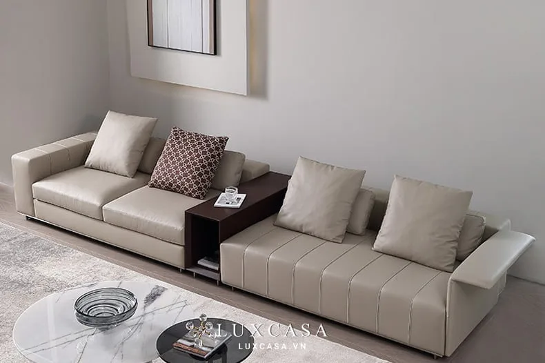 ghế sofa da phòng khách SD1108