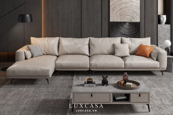 ghế sofa da SD607