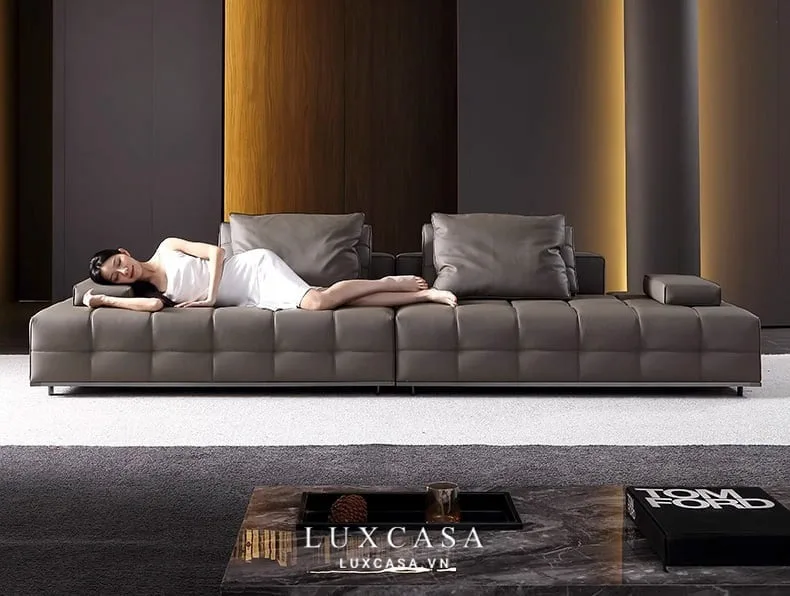 ghế sofa da thật