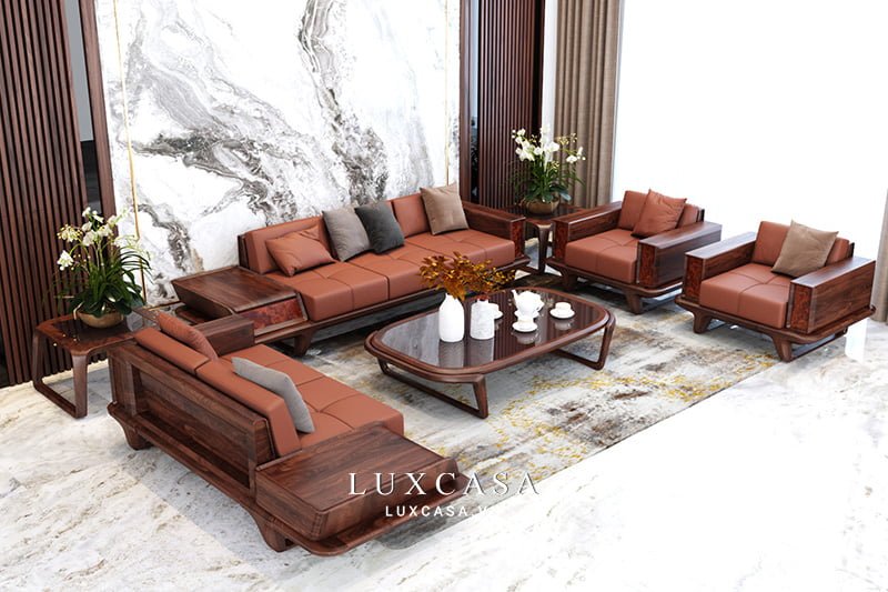 ghế sofa gỗ