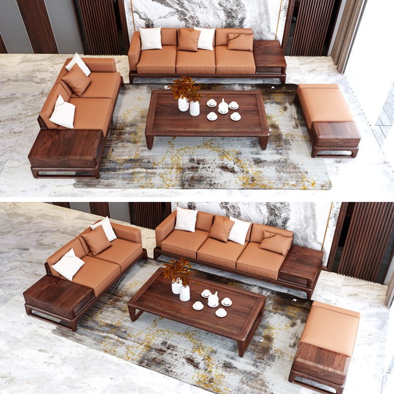 Ghế sofa gỗ SG01