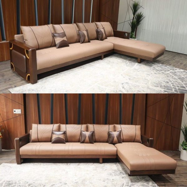Bộ ghế sofa gỗ SG07