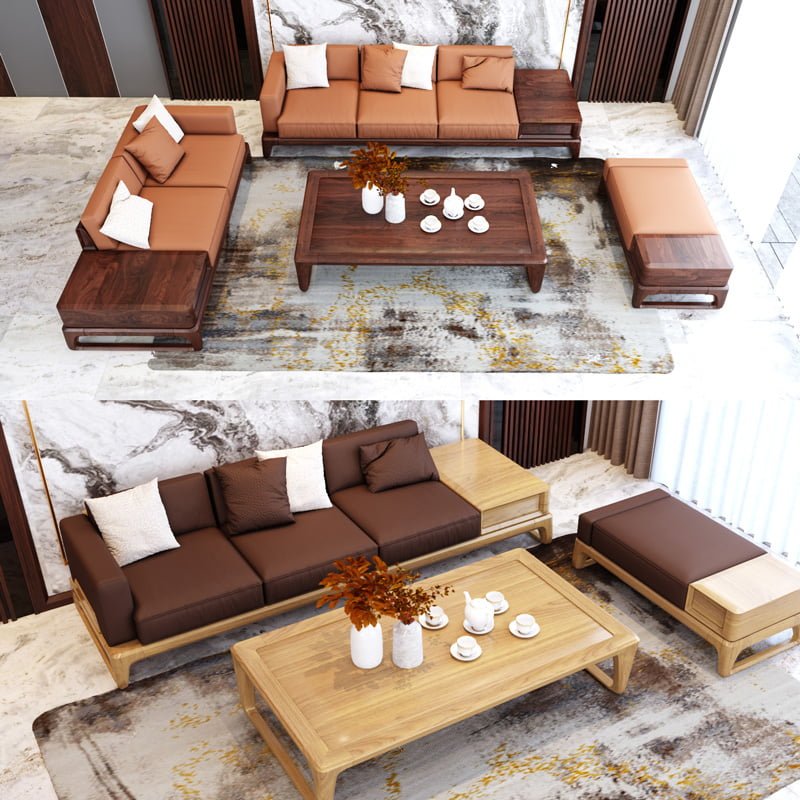 Ghế sofa gỗ SG01