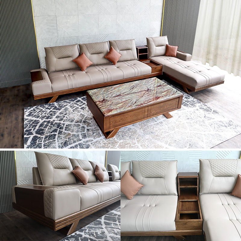 Bộ bàn ghế sofa gỗ
