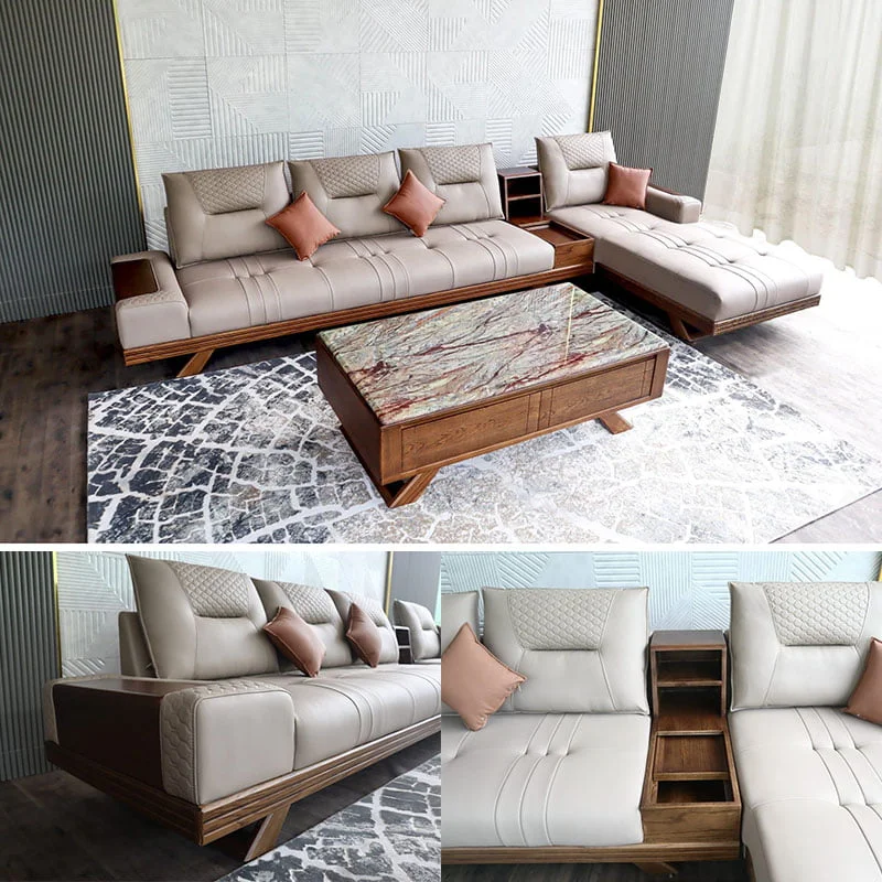 Bộ bàn ghế sofa gỗ