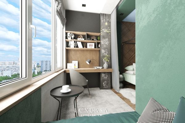 Thiết kế nội thất chung cư phong cách đương đại