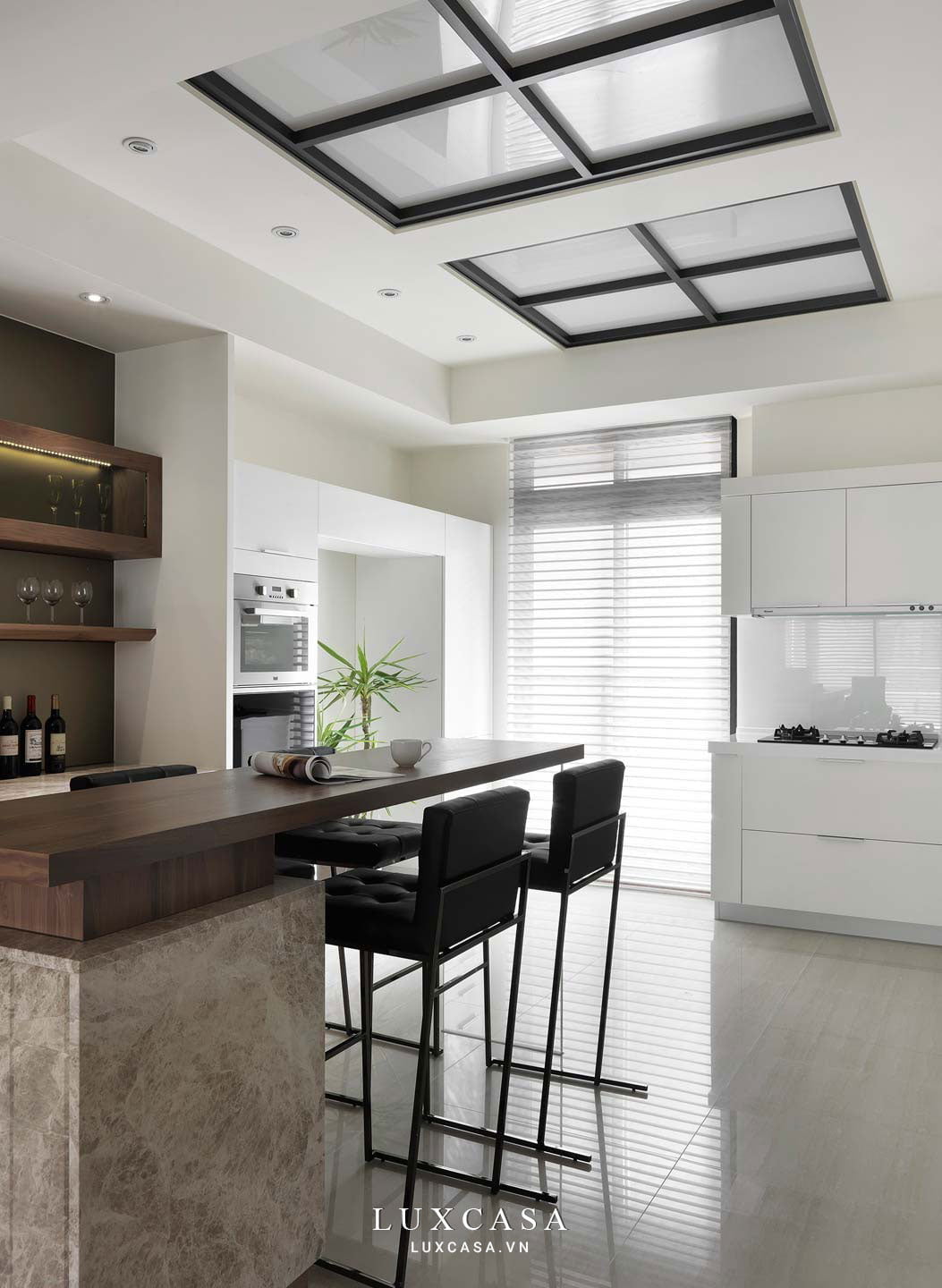 Góc phòng bếp chung cư cao cấp NCC73