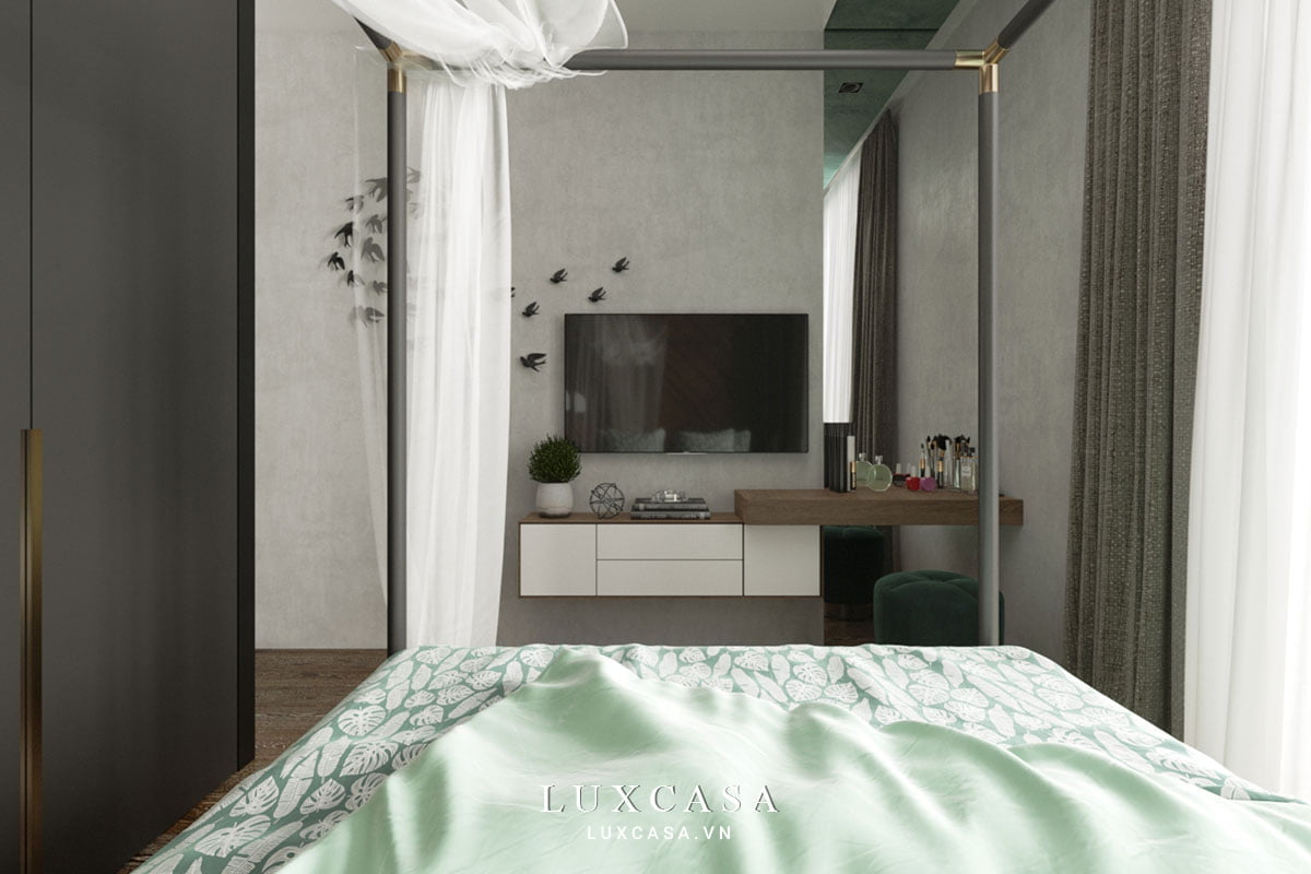 Thiết kế nội thất chung cư phong cách đương đại