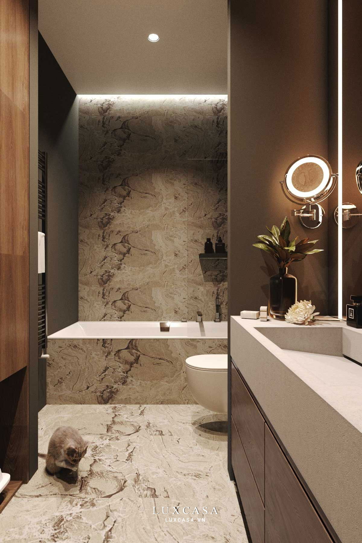 Thiết kế nội thất chung cư phong cách tối giản