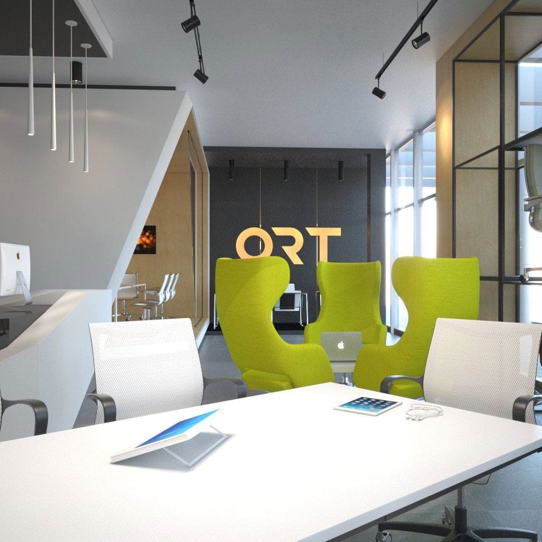Thiết kế nội thất văn phòng công ty ORT