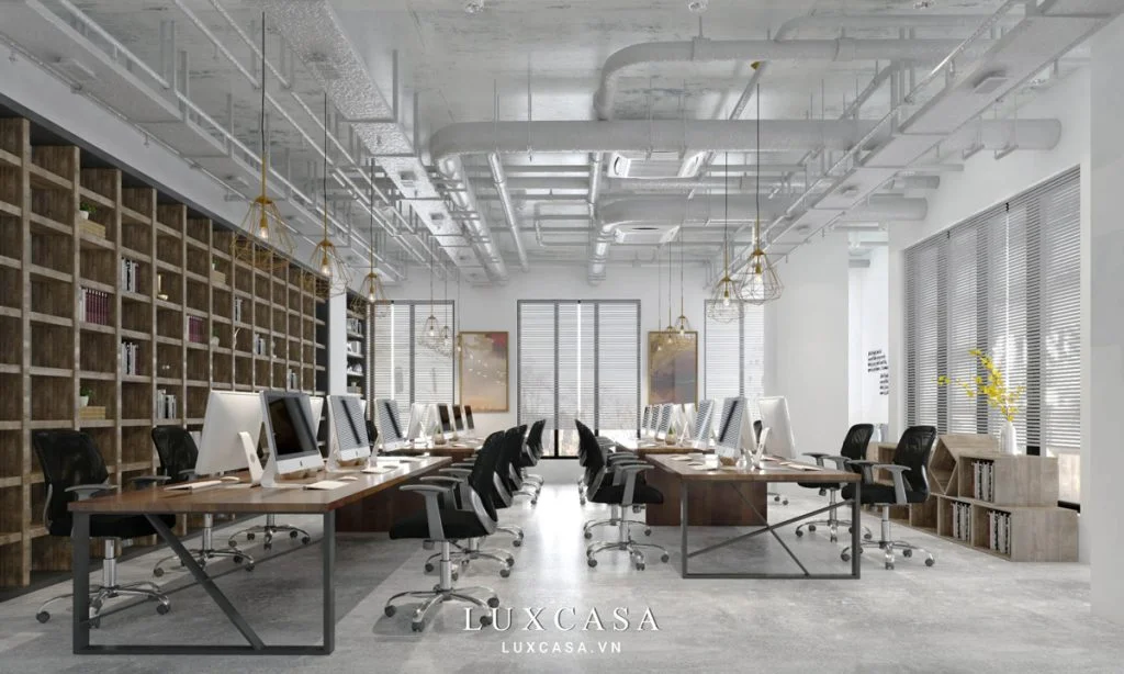 Một không gian làm việc áp dụng đúng tiêu chuẩn thiết kế văn phòng sẽ giúp tối ưu công năng sử dụng