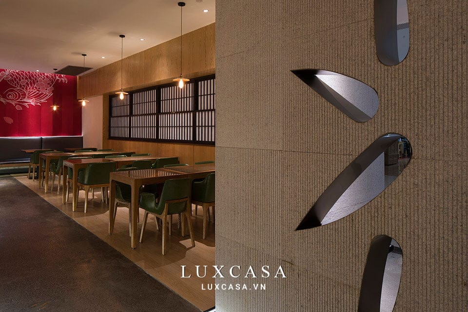 Thiết kế nội thất nhà hàng phong cách nhật bản