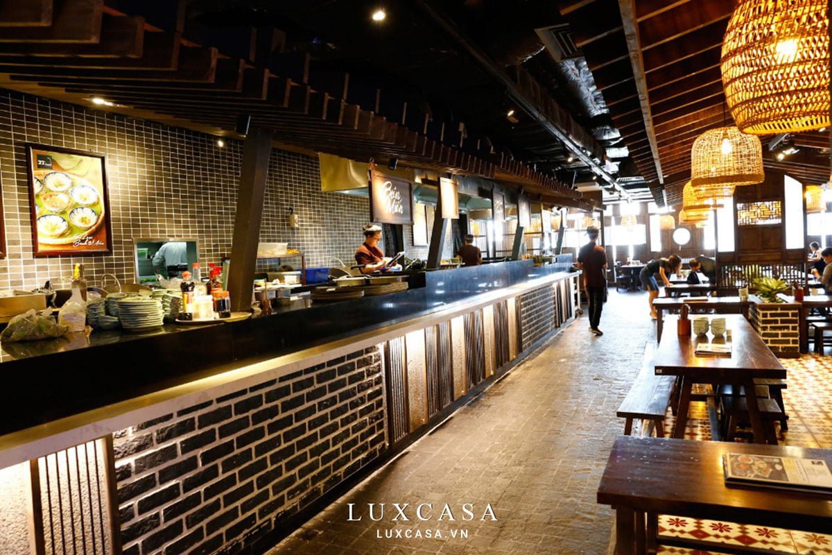 Thiết kế nội thất nhà hàng